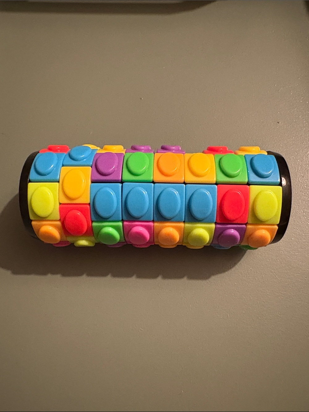 Colorful Pop-Button Puzzle and Sensory Toy